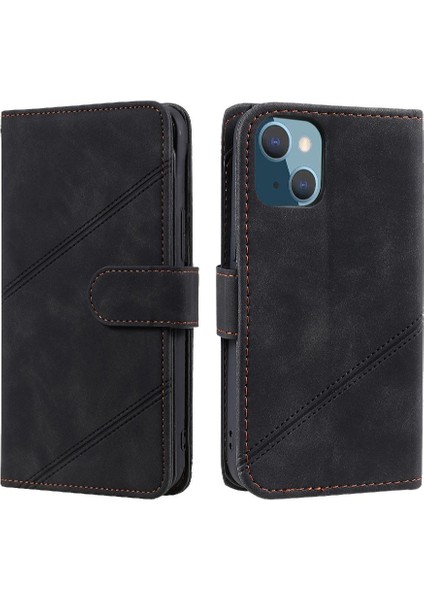 IPhone 13 Için Kılıf Mini Bileklik Pu Deri Cüzdan Flip Folio Kart Tutucu (Yurt Dışından)
