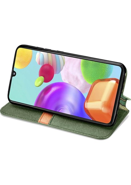 Samsung Galaxy A41 Moda Tasarım Cüzdan Fonksiyonu Zarif Durumda (Yurt Dışından) fırsatları