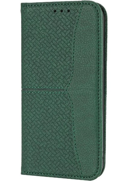 IPhone 14 Için Kılıf Pro Flip Folio Kitap El Cüzdan Kredi Kartı Tutucu Pu (Yurt Dışından)