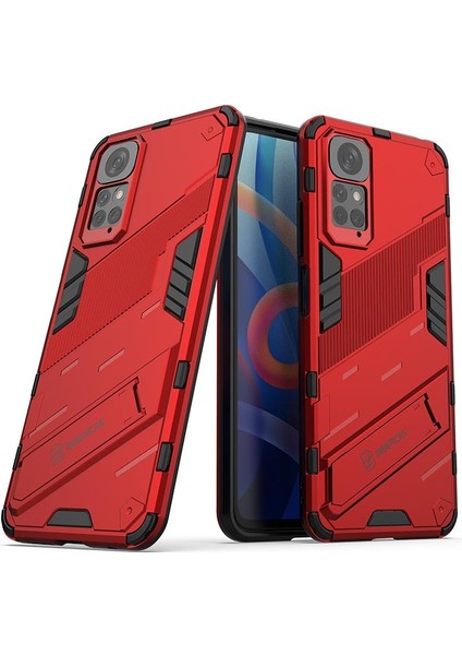 Xiaomi Redmi Not 11S Sağlam Askeri Kickstand Koruyucu Kapak (Yurt Dışından)