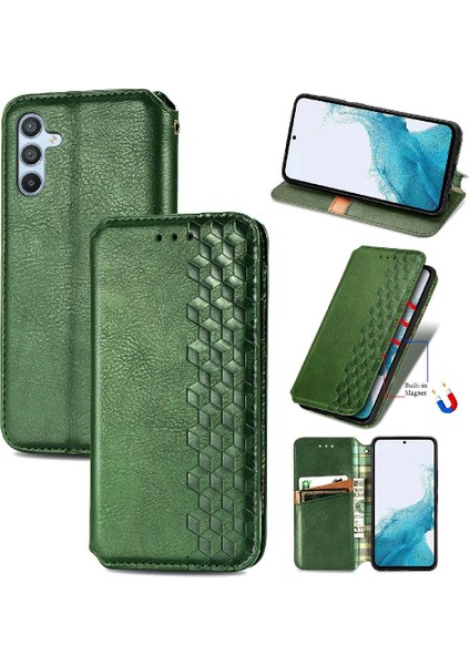Samsung Galaxy A54 5g Için Kılıf Kapak Çevirin Moda Tasarımı Zarif Deri (Yurt Dışından)