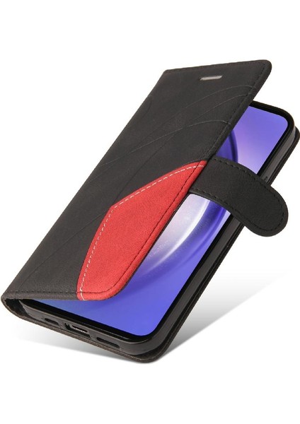 Samsung Galaxy Card 5g Için Kart Yuvası Standı ile Iki Renkli Dikiş (Yurt Dışından) indirimleri