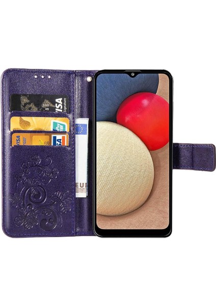 Samsung Galaxy A02S Flip Kapak Kılıf Için Kılıf Kısa Kayış Zarif (Yurt Dışından) fiyatları