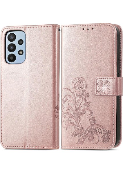 Samsung Galaxy A23 Kısa Kayış Flip Kapak Dört Yapraklı Yonca Durumda (Yurt Dışından) fırsatları