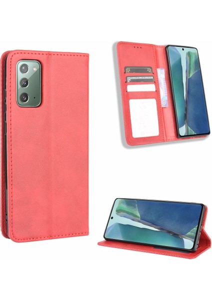 Samsung Galaxy S20 Fe 4g/5g Pu Deri Cüzdan Manyetik Kapatma (Yurt Dışından)