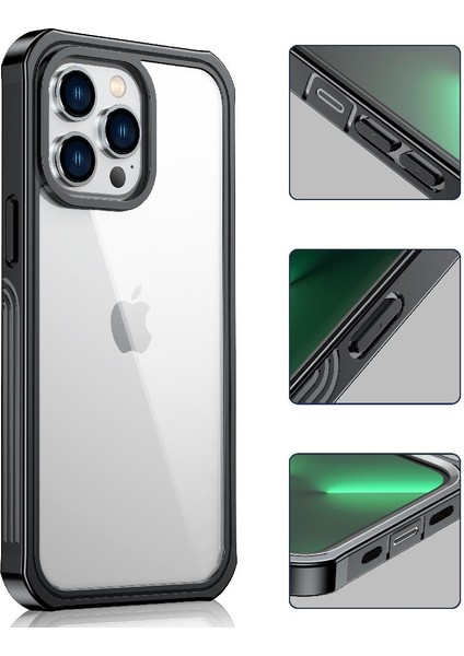 Iphone 13 Için Kılıf Pro Max Damla ve Çarpışma Geçirmez Pet Koruyucu Film 360 (Yurt Dışından)