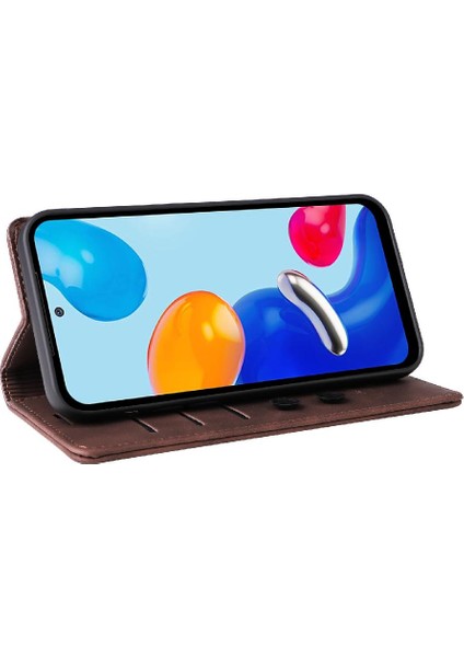 Xiaomi Redmi Not 11S Için Flip Case Basit Iş Darbeye Cüzdan (Yurt Dışından) indirimleri