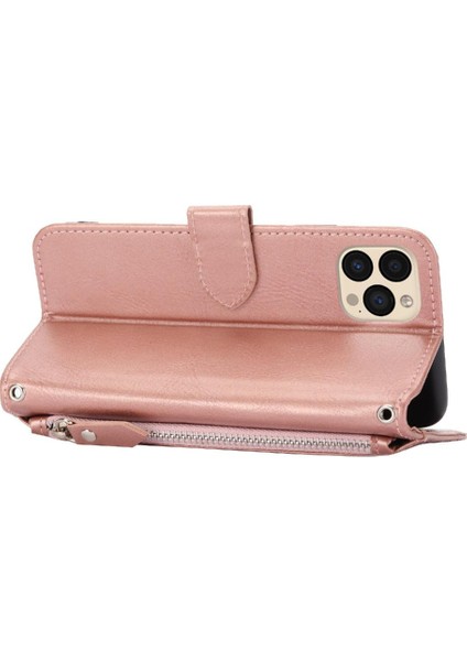 Iphone 13 Için Flip Case Pro Kart Tutucu Anti Scratch Manyetik Kapatma Pu (Yurt Dışından)