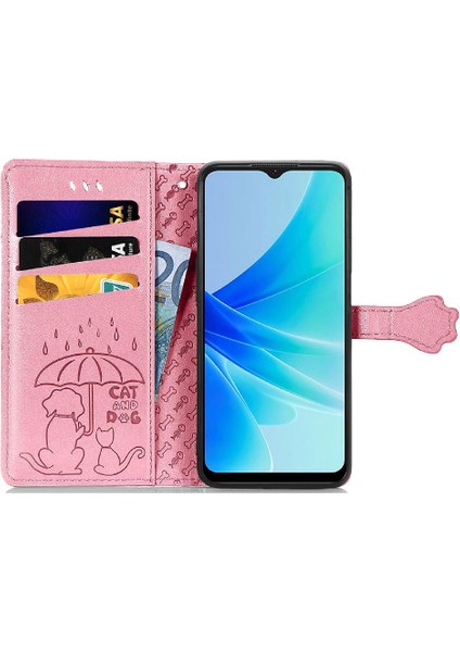 Oppo A57 4g Karikatür Hayvanlar Için Kılıf Deri Kılıf Kapak Çevirin Darbeye (Yurt Dışından) fırsatları