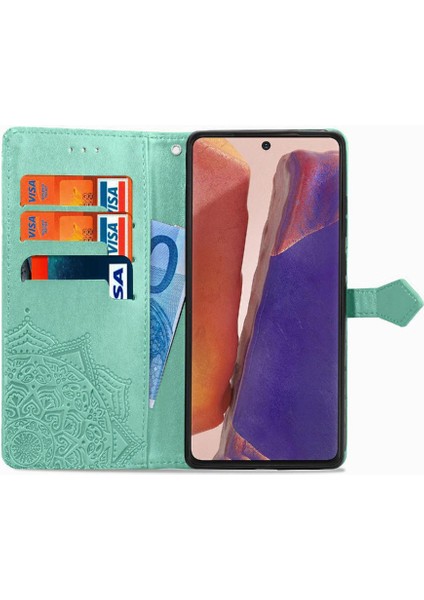 Samsung Not 20 Için Kılıf Basit Iş Kapak Kapak Darbeye Zarif (Yurt Dışından)
