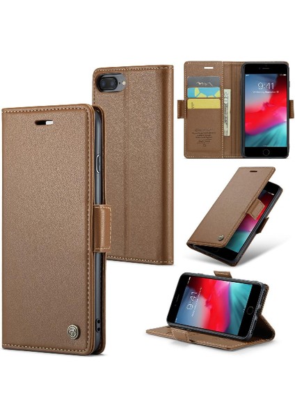 IPhone 6 Artı/6s Artı Kart Yuvası Darbeye Durumda Cüzdan (Yurt Dışından)