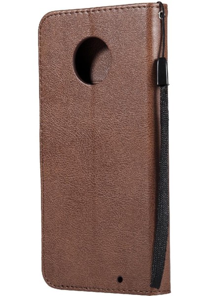 Motorola Moto G6 Artı 2018 Yüksek Kaliteli Deri Iş Için Flip Case (Yurt Dışından)