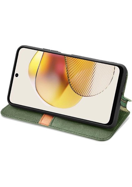 Motorola Moto G73 Moda Tasarım Cüzdan Fonksiyonu Için Kılıf Zarif Kılıf (Yurt Dışından) indirimleri