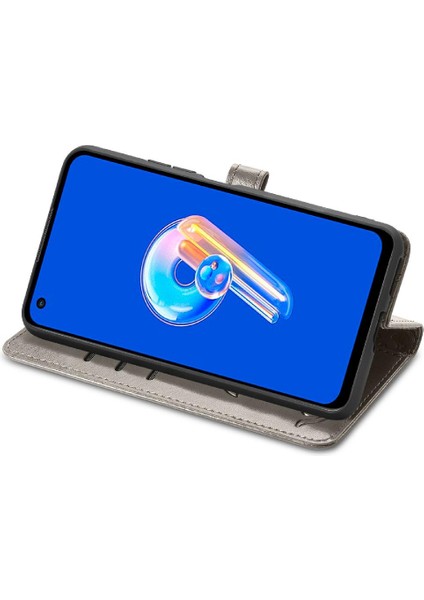 Asus Zenfone 9 Için Kılıf Deri Kılıf Karikatür Hayvanlar Darbeye Kısa (Yurt Dışından) fiyatları