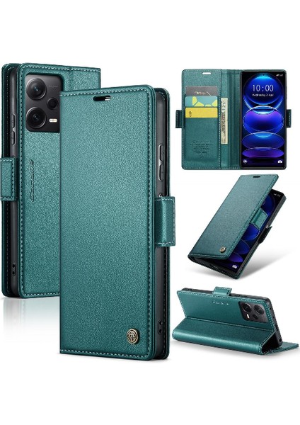 Xiaomi Redmi Not 12 Pro Artı Anti Dolandırıcılık Kickstand Cüzdan Için Caseme Durumda (Yurt Dışından)