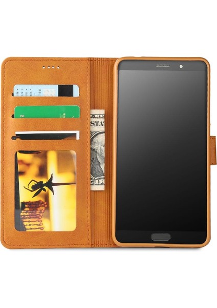 Huawei Mate 10 Için Buzağı Doku Yatay Çevir Kılıf ile (Yurt Dışından) indirimleri