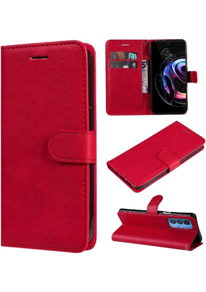Motorola Kenar 20 Pro Iş Cüzdan Telefon Kılıfı Için Flip Case Yüksek Kalite (Yurt Dışından)