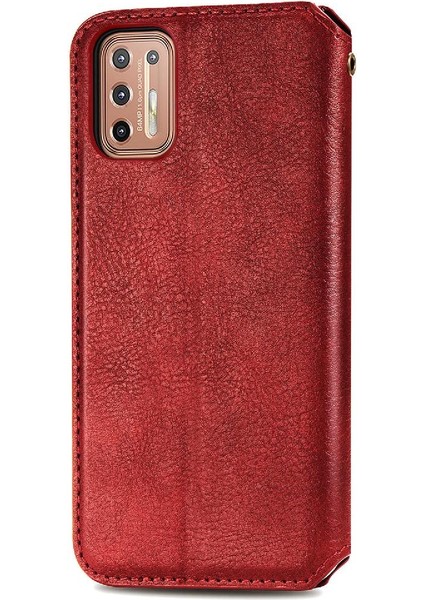 Motorola Moto G9 Artı Cüzdan Fonksiyonu Zarif Iş Deri (Yurt Dışından) fiyatları