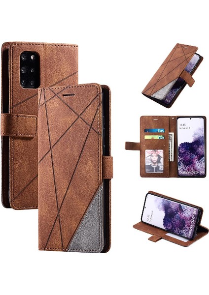 Samsung Galaxy S20 Artı Kart Tutucu Için Kickstand Cüzdan Flip Folio (Yurt Dışından) modelleri