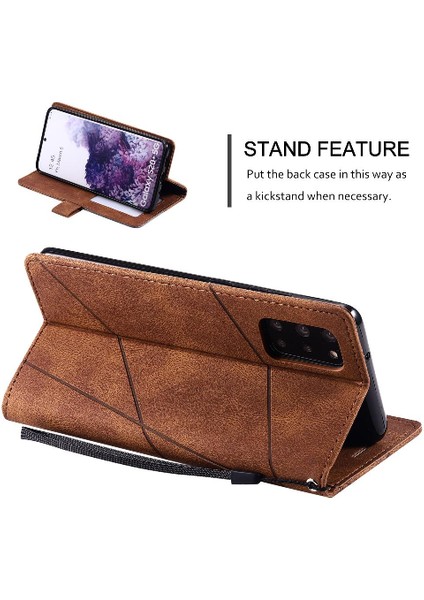 Samsung Galaxy S20 Artı Kart Tutucu Için Kickstand Cüzdan Flip Folio (Yurt Dışından) fırsatları