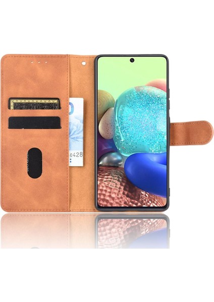 Samsung Galaxy A51 4g Için Kılıf Tam Koruma Kartı Ekleme Deri (Yurt Dışından)
