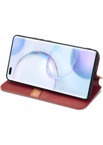 Huawei Onur Için Kılıf 50 Pro Moda Tasarım Deri Kılıf Kapak Çevirin (Yurt Dışından) fırsatları