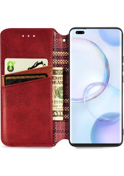 Huawei Onur Için Kılıf 50 Pro Moda Tasarım Deri Kılıf Kapak Çevirin (Yurt Dışından) indirimleri