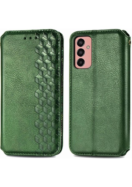 Samsung Galaxy M13 4g Zarif Iş Deri Kılıf Kapak Çevirin (Yurt Dışından) indirimleri