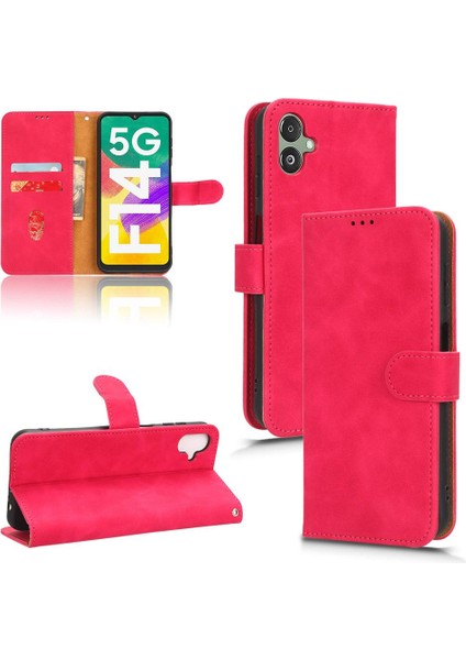 Samsung Galaxy F14 Koruyucu Kapak Için Kılıf Tam Koruma Kartı Folio (Yurt Dışından)