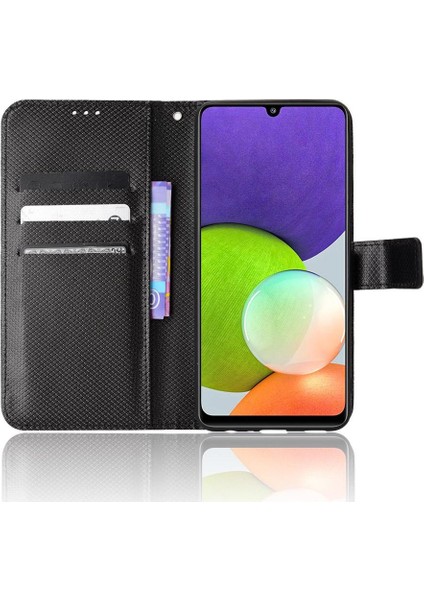 Samsung Galaxy A22 4g Manyetik Cüzdan Kickstand Kart Tutucu Kapak (Yurt Dışından) fırsatları