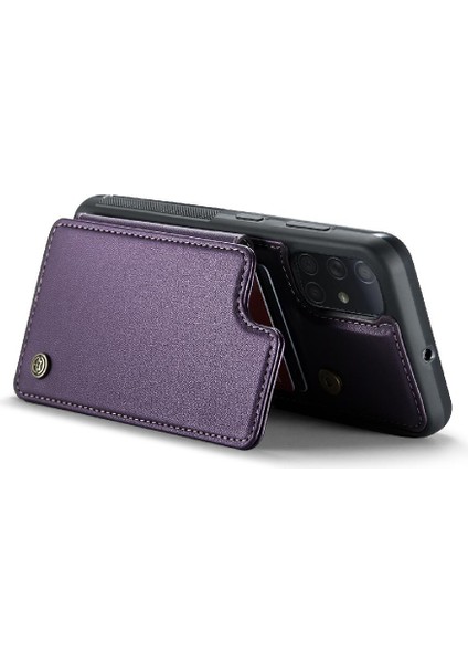 Samsung Galaxy A51 4g Ince Darbeye Vaka Kart Pu Için Caseme Cüzdan Kılıf (Yurt Dışından) modelleri