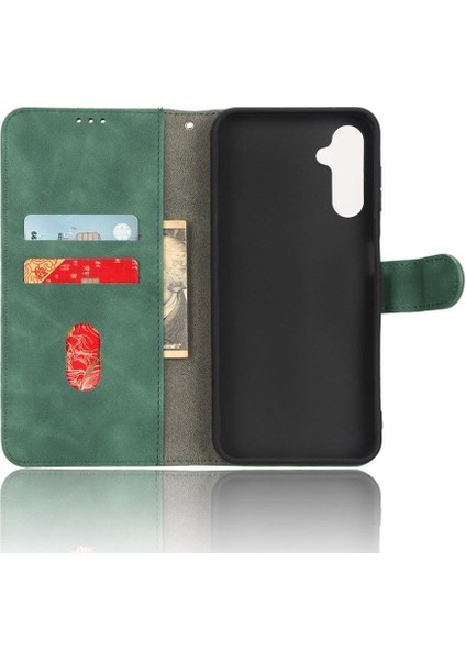 Kart Tutucu Kickstand Deri Folio ile Samsung Galaxy A14 5g Için Kılıf (Yurt Dışından) fırsatları