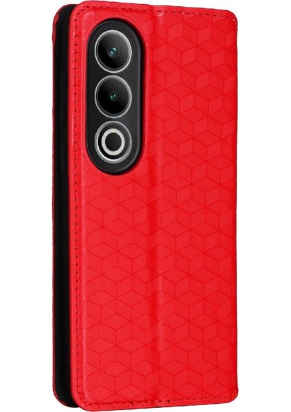 Oneplus Nord Ce4 5g Manyetik Kapatma Kart Yuvaları Tutucu 3D Cüzdan Için Kılıf (Yurt Dışından)