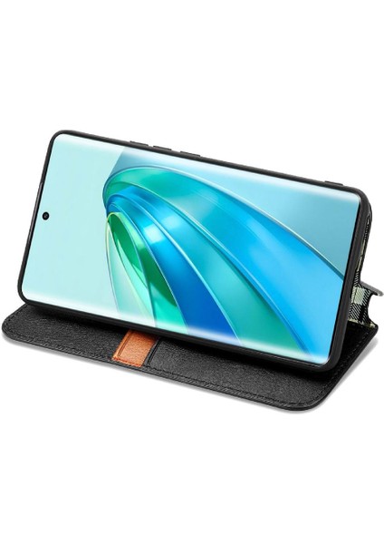 Huawei Onur X9A Moda Tasarımı Zarif Iş Deri Kılıf (Yurt Dışından) fiyatları