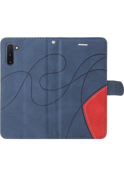 Samsung Galaxy Not 10 Için Kılıf Kickstand Koruyucu Iki Renkli Dikiş (Yurt Dışından) indirimleri