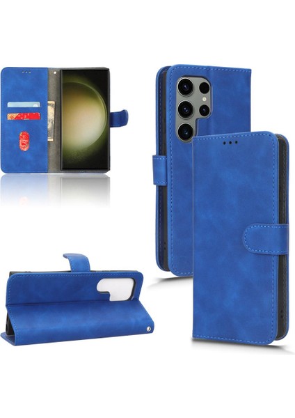 Kart Tutucu Kartı ile Samsung Galaxy S23 Ultra Koruyucu Kapak Için Kılıf (Yurt Dışından)
