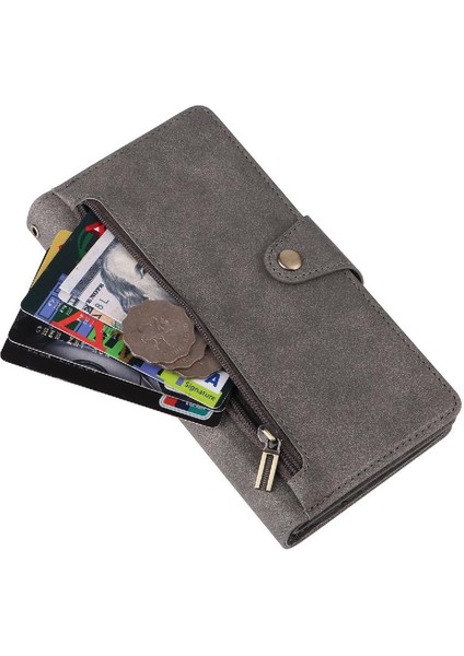 Samsung Galaxy A14 5g Için Kılıf ile El Kayışı Fermuar Cüzdan Kapak Kartı (Yurt Dışından) indirimleri