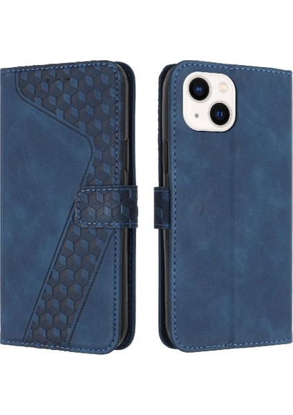 Iphone 15 Için Telefon Kılıfı Cüzdan Kickstand Manyetik Kapak Folio Kart Yuvaları (Yurt Dışından)
