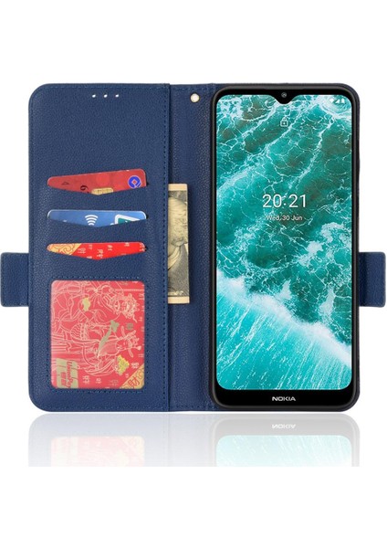 Nokia C30 Pu Deri Yan Toka Kart Yuvaları Tutucu Cüzdan Manyetik (Yurt Dışından) fırsatları