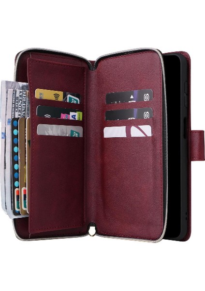 Samsung Galaxy S24 Artı El Kayışı Fermuarlı Cebi ile Kapak Çevirin (Yurt Dışından) modelleri