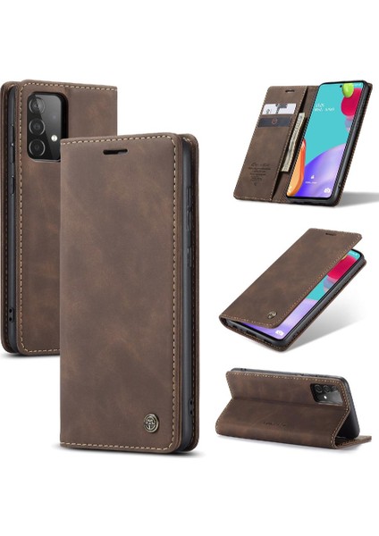 Samsung Galaxy Için Flip Case A52S 5g Manyetik Kapatma Darbeye Flip Kitap (Yurt Dışından)