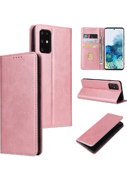 Kart Tutucu Kickstand Tam Koruma ile Samsung Galaxy S20 Için Kılıf (Yurt Dışından)