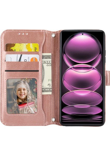 Xiaomi Redmi Not 12 Için Flip Case Pro Artı Kickstand Kayış Kart Tutucu (Yurt Dışından) fırsatları