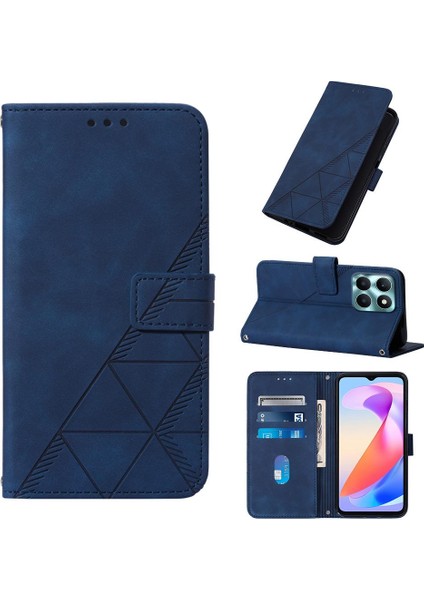Onur Için Kılıf X6A Cüzdan Kapak Kredi Kartı Tutucu Pu Deri Flip Folio (Yurt Dışından)