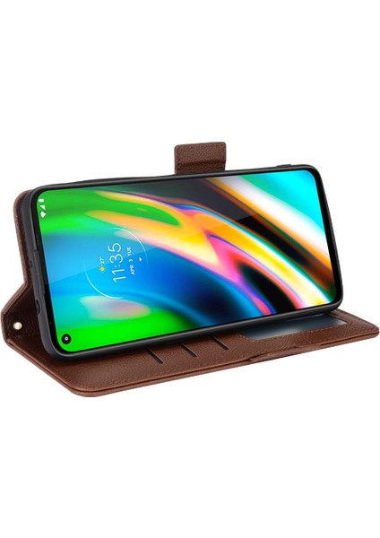 Motorola Moto G9 Artı Manyetik Yan Toka Kart Yuvaları Tutucu Pu (Yurt Dışından) fırsatları