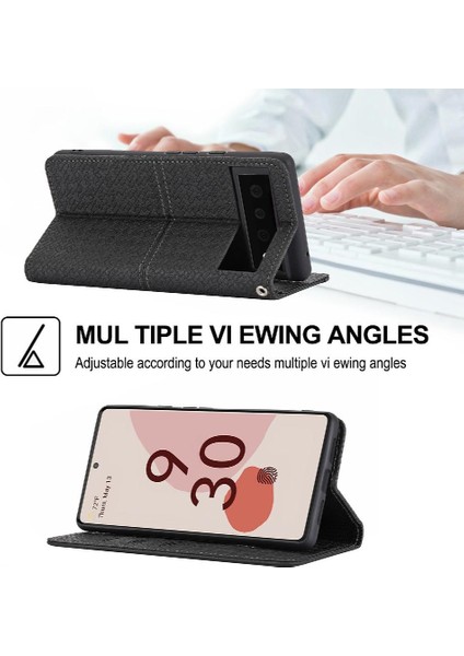 Google Piksel 6 Pro Flip Folio Kitap Kredi Kartı Tutucu El Cüzdan Için Kılıf (Yurt Dışından) fırsatları