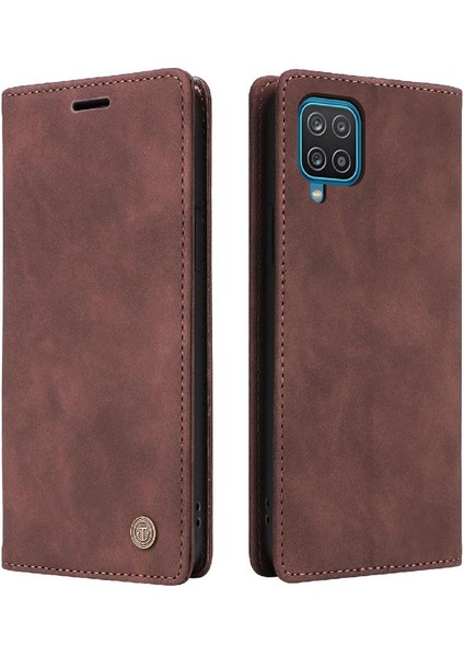 Samsung Galaxy A22 4g Için Flip Case Deri Kılıf Darbeye Cüzdan Çevirin (Yurt Dışından)