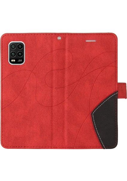 Kart Yuvası Standı Kickstand Koruyucu Pu Flip ile Xiaomi 10 Lite Için Kılıf (Yurt Dışından) modelleri