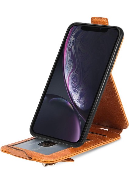 IPhone Xr Zarif Iş Cüzdan Fonksiyonu Için Kılıf Deri Kılıf Flip (Yurt Dışından) indirimleri