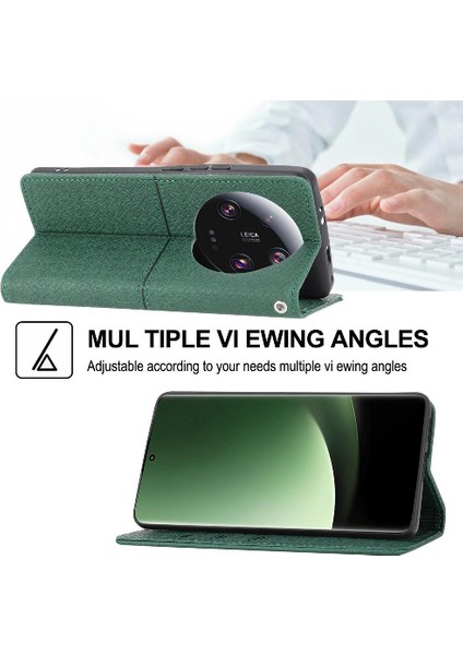 Xiaomi 13 Için Kılıf Ultra Flip Folio Kitap Kredi Kartı Tutucu Pu Deri (Yurt Dışından) indirimleri